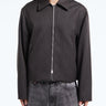 Our Legacy - Mini Jacket in Havana Brown Chain Wool