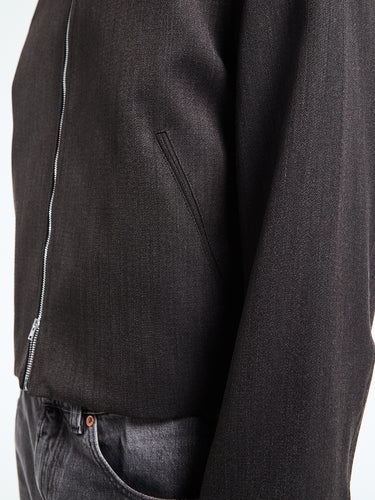 Our Legacy - Mini Jacket in Havana Brown Chain Wool