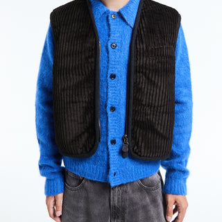 Our Legacy - Top Vest in Profound Brown Mammoth Cord