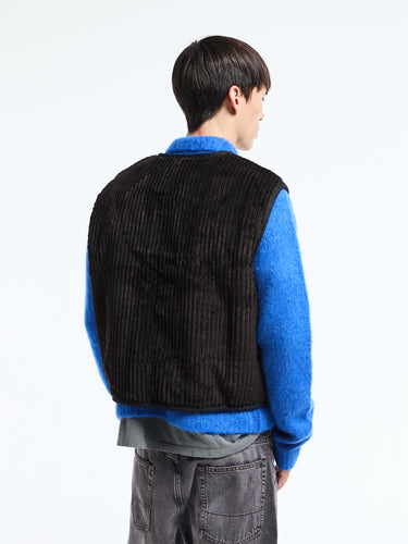 Our Legacy - Top Vest in Profound Brown Mammoth Cord