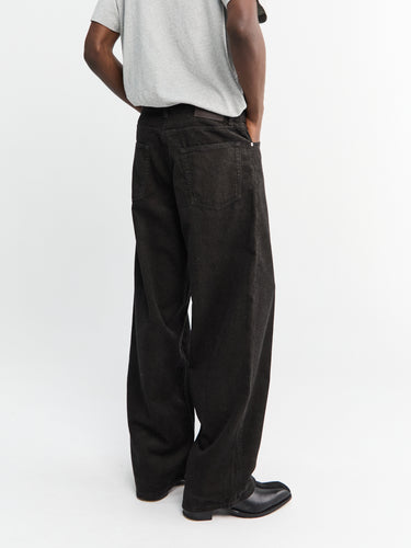 Our Legacy - Vast Cut Jeans in Dark Brown Twill Cord