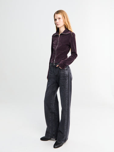 Treble Cut in Supergrey Wash