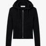 Our Legacy - Compact Hood in Black Fuzzy Alpaca