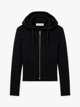Our Legacy - Compact Hood in Black Fuzzy Alpaca