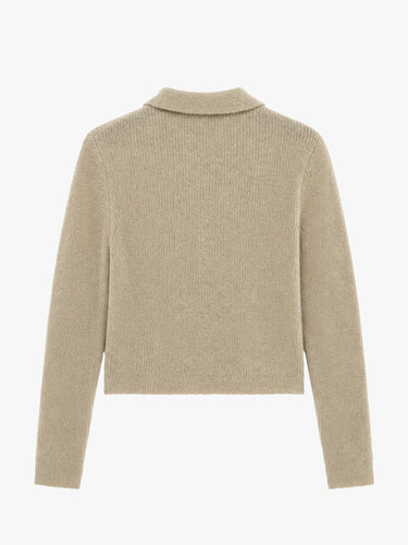 Our Legacy - Mazzy Polo in Soft Sage Fuzzy Alpaca