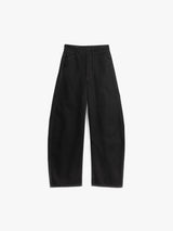 Lemaire - High Waisted Curved Pants in Black