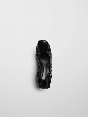 Phoebe Philo - Low Pucker Pump 45 in Black