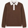 Palmes - Knitted Rugby in Brown