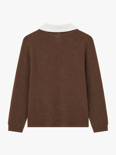 Palmes - Knitted Rugby in Brown