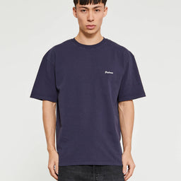 Palmes - Dyed T-Shirt in Dark Blue