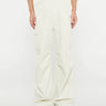 Palmes - Herringbone Cargo Trousers in Off-White