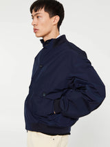 Palmes - Rib Collar Blouson in Navy
