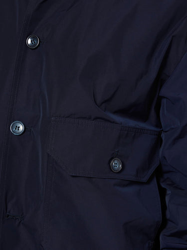 Palmes - Rib Collar Blouson in Navy