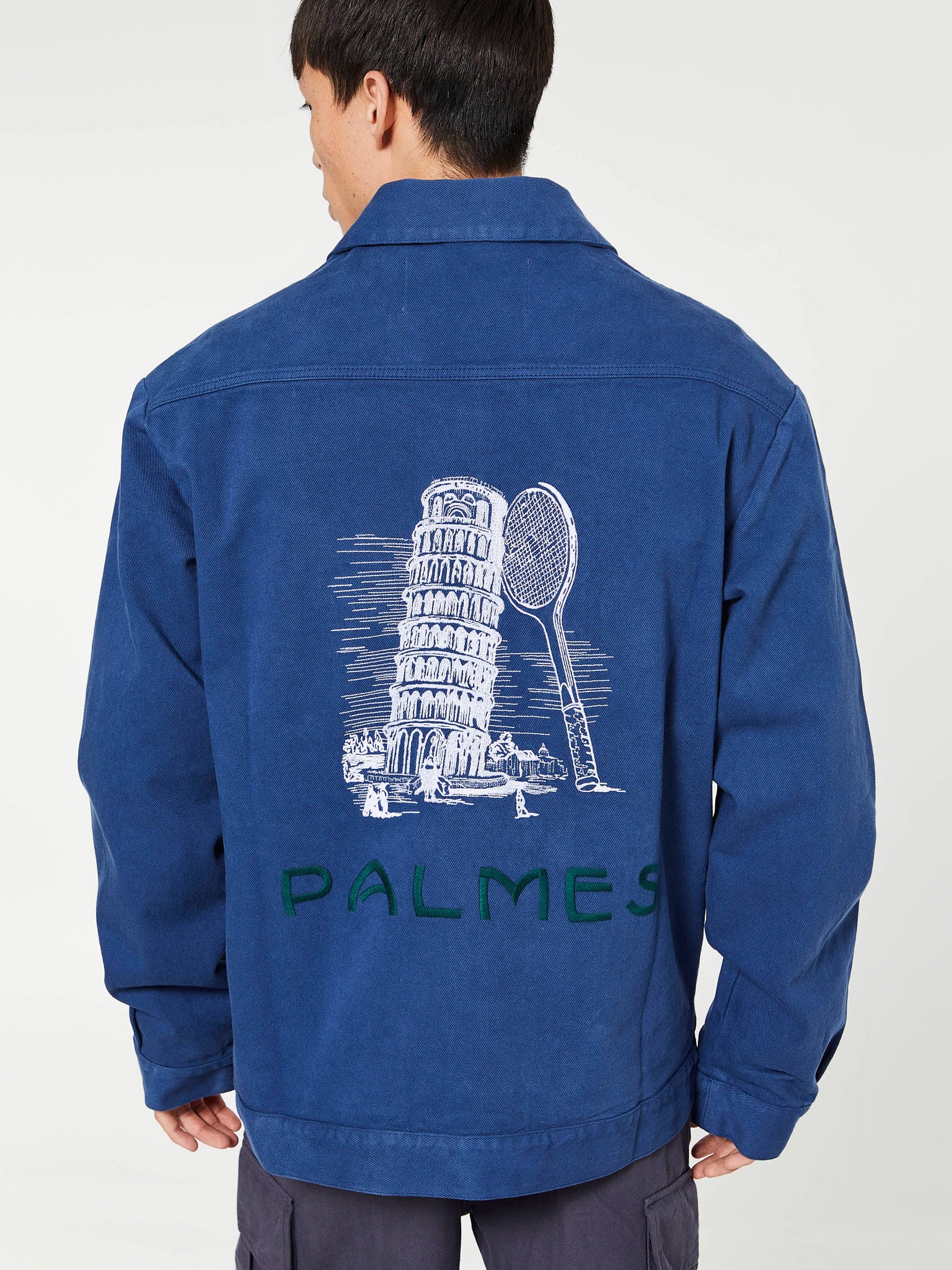 Palmes - Tower Zip Jacket in Blue