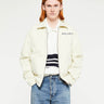 Palmes - Tower Zip Jacket in Off-White