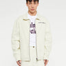 Palmes - Tower Zip Jacket in Off-White