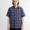 Palmes - Checkered Shirt in Blue