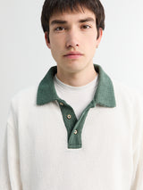 Palmes - Knitted Rugby in Off-White