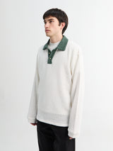 Palmes - Knitted Rugby in Off-White