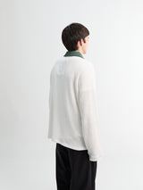 Palmes - Knitted Rugby in Off-White