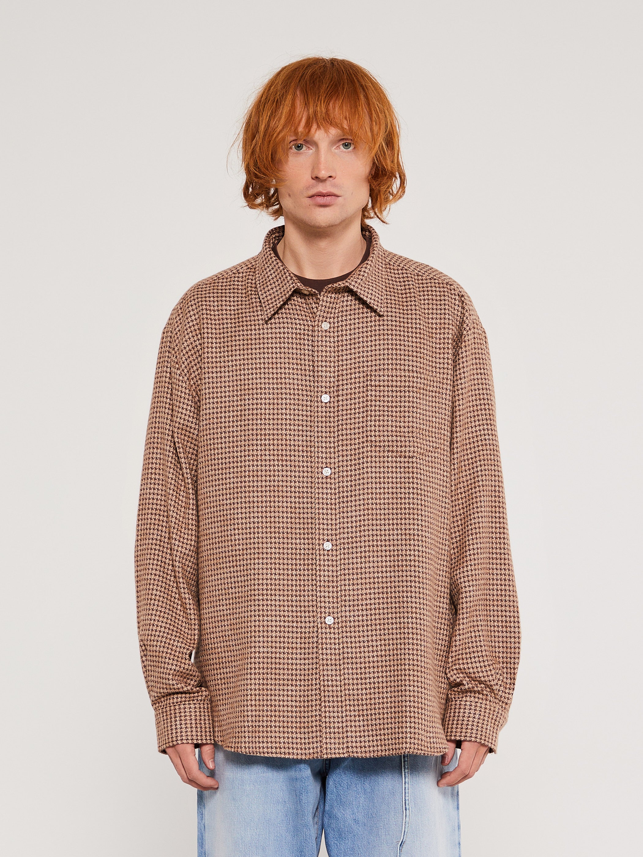 PALMES - Cyrus Shirt in Brown