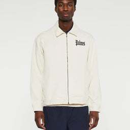 Palmes - Olde Zip Jacket in Off-White