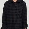 Palmes - Rocco Overshirt in Black Check