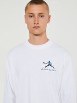 Palmes - Societá Longsleeved T-Shirt in White