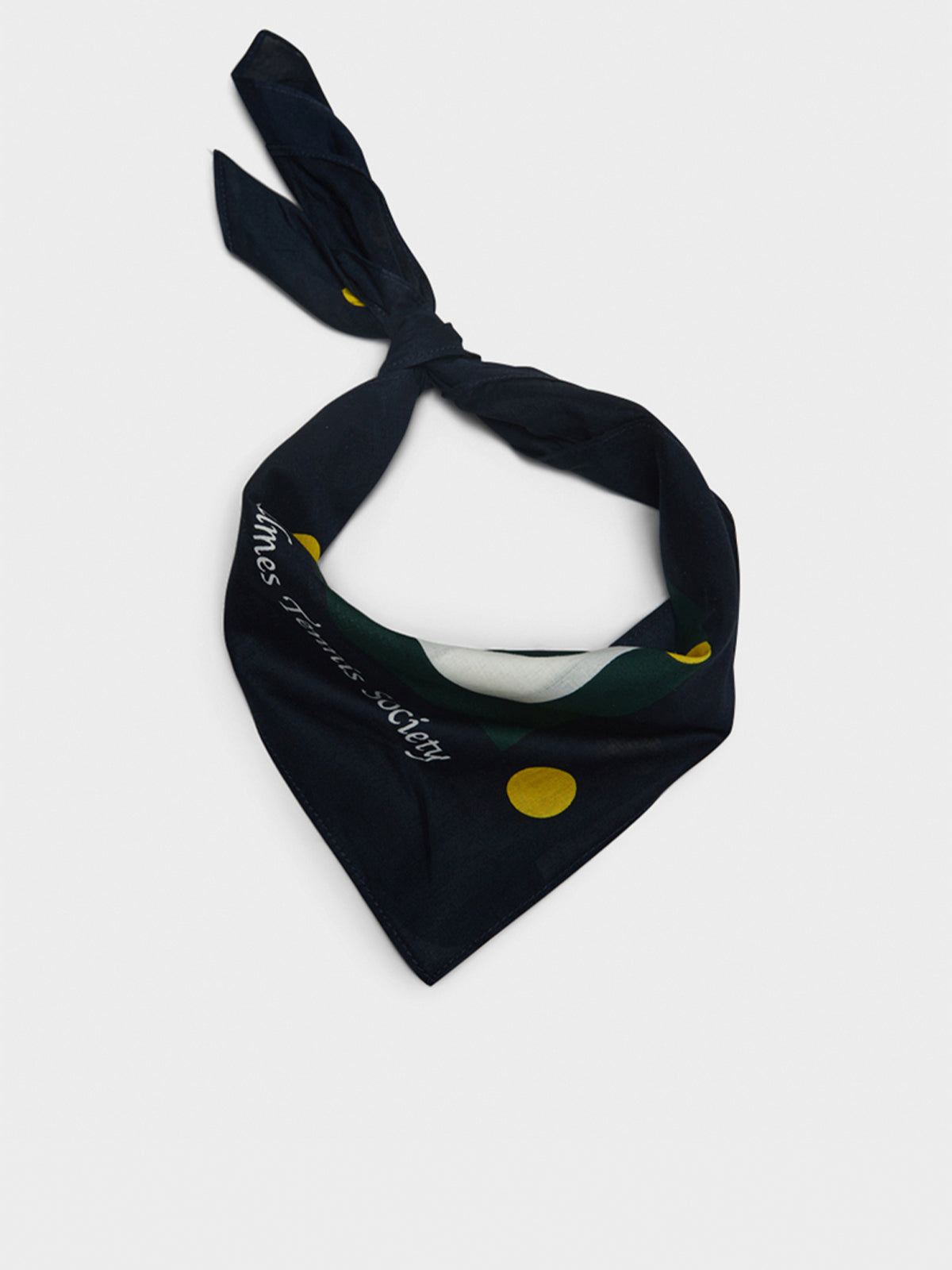 Palmes - Organic Cotton Bandana in Navy