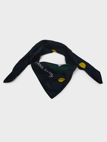 Palmes - Organic Cotton Bandana in Navy