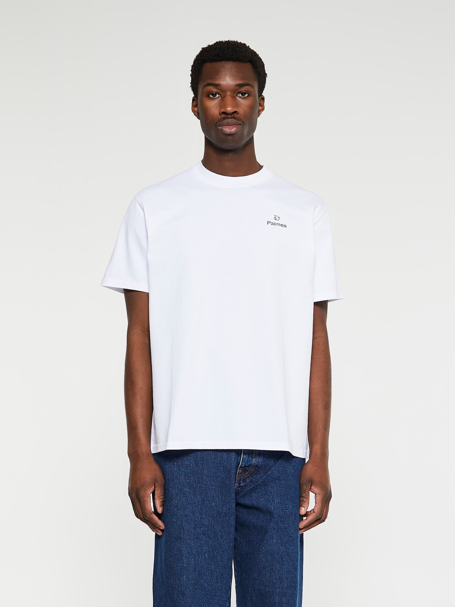 Palmes - Allan T-Shirt in White