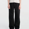 Palmes - Lucien Herringbone Trousers in Black