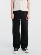 Palmes - Lucien Herringbone Trousers in Black