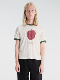 Palmes - Apple Ringer T-Shirt in Broken White