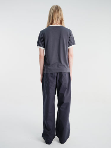 Palmes - Star Ringer T-Shirt in Navy