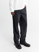 Palmes - Coarse Trousers in Black