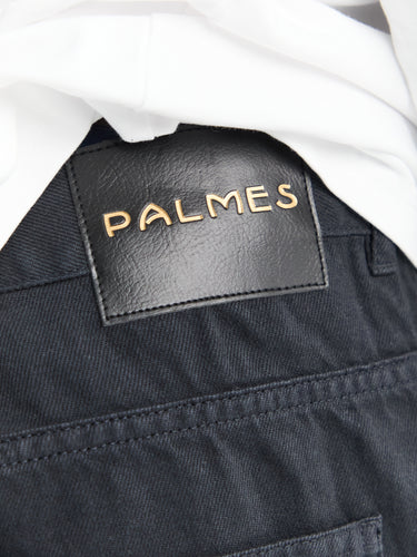 Palmes - Coarse Trousers in Black