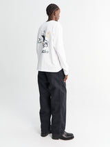 Palmes - Coarse Trousers in Black