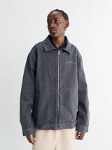 Palmes - Lake Zip Jacket in charcoal