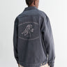 Palmes - Lake Zip Jacket in charcoal