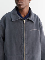 Palmes - Lake Zip Jacket in charcoal