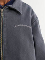 Palmes - Lake Zip Jacket in charcoal