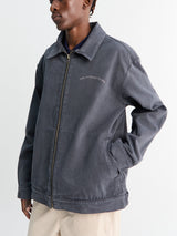 Palmes - Lake Zip Jacket in charcoal