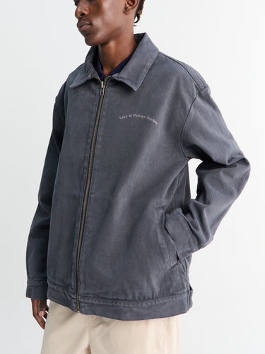 Palmes - Lake Zip Jacket in charcoal
