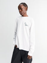 Palmes - Piano LongSleeved T-Shirt in White