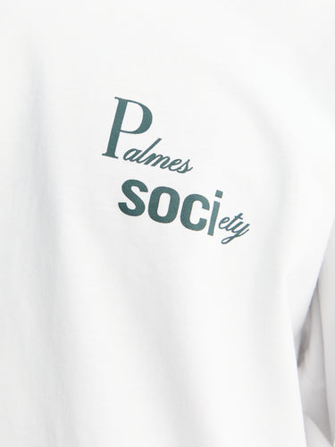 Palmes - Piano LongSleeved T-Shirt in White
