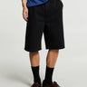 Palmes - Twill Patch Shorts in Black