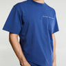 Palmes - Gardens Pocket T-Shirt in Blue