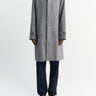Palmes - Heritage Wool Coat in Grey