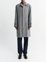 Palmes - Heritage Wool Coat in Grey